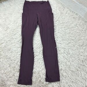 Lululemon Align High Rise Pant with Pockets 25" Grape Thistle